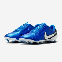 Бутсы NIKE Tiempo Legend 10 Academy FG/MG, размер 41.5, синий