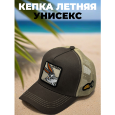 Бейсболка для мужчин, размер 54-60, серый 057 Нет бренда