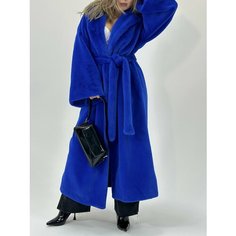 Шуба, размер onesize, синий Нет бренда