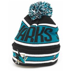 Шапка Atributika & Club San Jose Sharks для мужчин, размер 55-58, белый