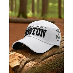 Бейсболка мужская Boston для мужчин и женщин, размер 55/60, белая Без бренда