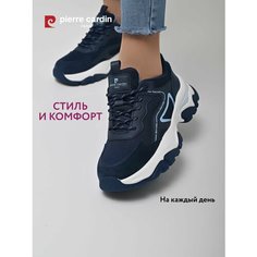 Кроссовки Pierre Cardin, полнота G, размер 36, темно-синий