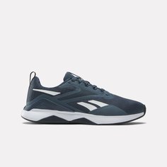 Кроссовки Reebok Nanoflex TR 2, полнота F, размер 9,5 US, East Coast Blue/Obsidian/Cloud White