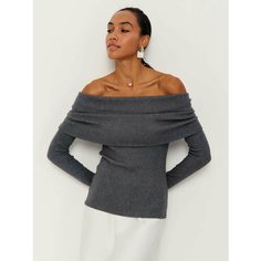 Лонгслив WONDERCLO Kft2401Rosie/, размер 42/S, , graphite