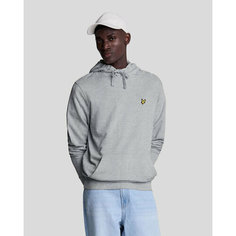 Худи Lyle & Scott Pullover Hoodie, размер M, , белый, серый, желтый