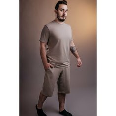 Пижама WIXI, размер L, светло-бежевый, капучино, светло-бежевый, орех