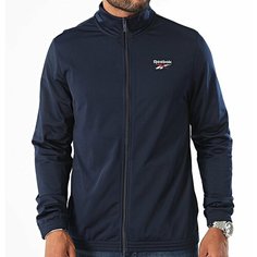 Олимпийка Reebok Identity Small Logo Track, размер S INT, , синий