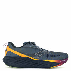 Кроссовки Saucony, размер 11.5, голубой/оранжевый