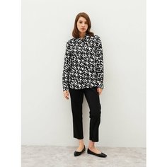 Блуза Gerry Weber, размер 44, черный/белый
