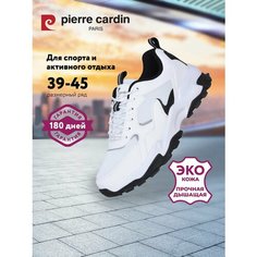 Кроссовки Pierre Cardin, полнота G (EU)/ на среднюю и широкую стопу, размер 44, белый