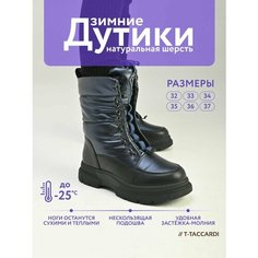 Дутики T.Taccardi, размер 32, темно-синий