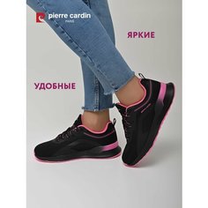 Кроссовки Pierre Cardin, полнота G (EU)/ на среднюю и широкую стопу, размер 36, черный