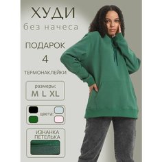 Худи Демидовская Мануфактура, размер XL, , зеленый