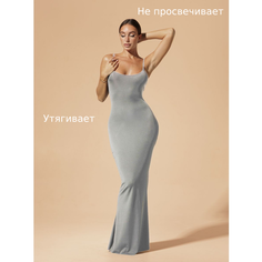 Платье скимс, размер S, серый Нет бренда