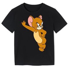 Футболка, размер XXXL, черный Нет бренда