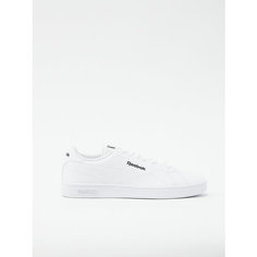 Кеды Reebok Court Clean, полнота F (EU)/ на среднюю стопу, размер 8 US, Белый/Белый/Черный