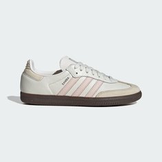 Кеды adidas Originals Samba OG, размер 5,5 UK, бежевый/розовый