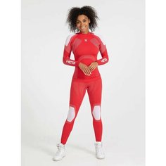 Комплект термобелья V-Motion Alpinesports women, размер 50, красный/белый