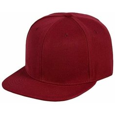 Бейсболка Street Soul для мужчин, размер One Size 56-60 см, бордовый