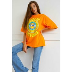 Футболка Lika Dress, размер 44-54, оранжевый