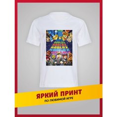 Футболка daily.gifts, размер 36, красный