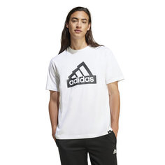 Футболка adidas M MOD ESS T, размер S INT, белый