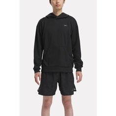 Худи спортивное Reebok Strength Hoodie, размер L, , чёрный