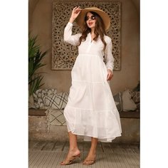 Платье Naemy beach, размер L/XL, белый