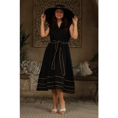 Платье Naemy beach, размер L/XL, черный