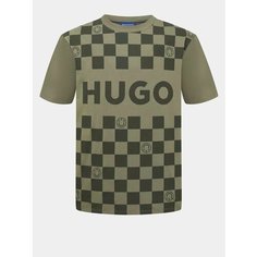 Футболка HUGO, размер M, хаки