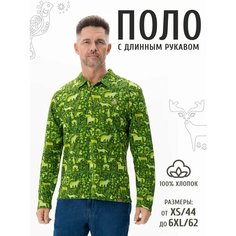 Поло Великоросс, размер 44, хаки