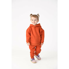 Костюм спортивный KIDDY CHIC, размер 80, мандарин