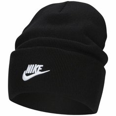 Шапка NIKE PEAK BEANIE TC FUT L для мужчин и женщин, размер OS, черный