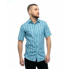 Рубашка Imperator Cotland Live Legend Club-49-K л, размер 43 ворот/50RU/178-186, голубой