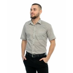 Рубашка Imperator Cotland Live Legend Viman 1-K, размер 40 ворот/46RU/178-186, коричневый