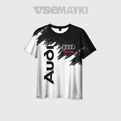 Футболка VseMayki.Ru, размер 68/70, белый