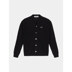 Кардиган Comme des Garcons PLAY Black Heart, размер L, , чёрный