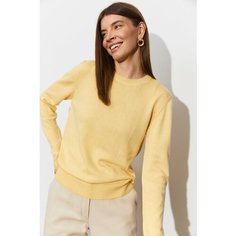Джемпер look7, размер S/M, , бледно-желтый