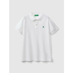Поло UNITED COLORS OF BENETTON, размер KL, белый