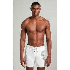 Шорты для плавания BIKKEMBERGS, размер XL, white