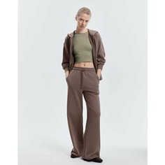 Брюки спортивные Gloria Jeans, размер M/170 (44-46), коричневый