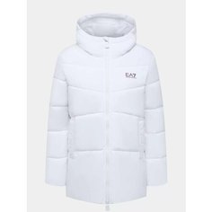 Куртка EA7 EMPORIO ARMANI, размер XS, белый