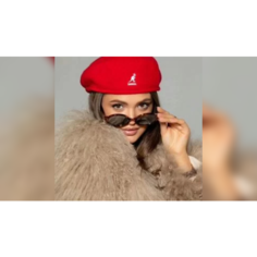 Берет KANGOL для мужчин и женщин, размер L, красный