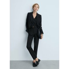 Пиджак MANGO, размер 40 EU, 99 черный