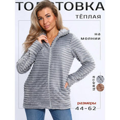Толстовка Надежда, размер 48, , серый