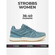 Кроссовки STROBBS, полнота 6 (RU)/ на среднюю стопу, размер 37, голубой