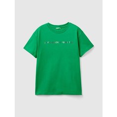 Футболка UNITED COLORS OF BENETTON, размер 122, зелeный