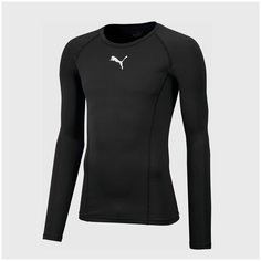Термобелье верх PUMA Liga Baselayer, размер 129-140, черный