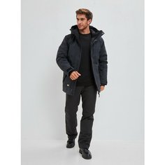 Куртка спортивная TISENTELE Горные лыжи и Сноуборд, размер 52 (XL), черно-серый