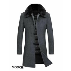 Пальто MOOCIE, размер 48, серый